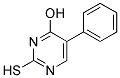 5-PHENYL-2-SULFANYL-4-PYRIMIDINOL 结构式