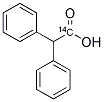 DIPHENYLACETIC ACID, [1-14C] 结构式