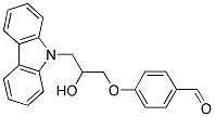 4-[3-(9H-CARBAZOL-9-YL)-2-HYDROXYPROPOXY]BENZALDEHYDE 结构式