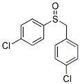 CHLORBENSID SULFOXIDE 结构式