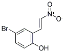 1-(5-BROMO-2-HYDROXYPHENYL)-2-NITROETHENE 结构式