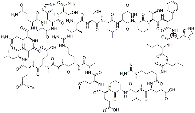 CORTICOTROPIN RELEASING FACTOR (6-33) AMIDE, HUMAN, RAT 结构式