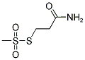 [2-(AMINOCARBONYL)ETHYL] METHANETHIOSULFONATE 结构式