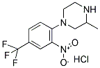 3-Methyl-1-(2-nitro-4-(trifluoromethyl)phenyl)piperazinehydrochloride