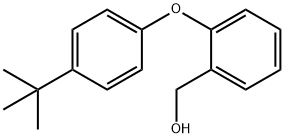 (2-(4-(叔丁基)苯氧基)苯基)甲醇 结构式