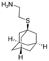 1-(2-Aminoethylthio) adamantane 结构式