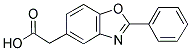 2-(2-PHENYL-1,3-BENZOXAZOL-5-YL)ACETIC ACID 结构式