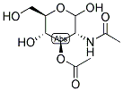 2-ACETAMIDO-3-O-ACETYL-2-DEOXY-D-GLUCOPYRANOSE 结构式