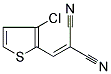 2-[(3-CHLORO-2-THIENYL)METHYLENE]MALONONITRILE 结构式
