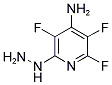 4-AMINO-2-HYDRAZINO-3,5,6-TRIFLUOROPYRIDINE 结构式