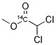 METHYL DICHLOROACETATE, [1-14C] 结构式