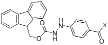 4-FMOC-HYDRAZINOBENZOYL AM NOVAGEL(TM) 结构式