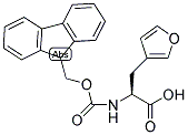 Fmoc-L-Ala-3-(3-furanyl) 结构式