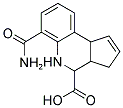 6-CARBAMOYL-3A,4,5,9B-TETRAHYDRO-3H-CYCLOPENTA [C]QUINOLINE-4-CARBOXYLIC ACID 结构式