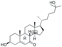 25-HYDROXYCHOLESTEROL, 7-KETONE 结构式