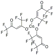 COBALT (III) HEXAFLUOROACETYLACETONATE 结构式