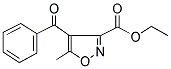 ETHYL 4-BENZOYL-5-METHYLISOXAZOLE-3-CARBOXYLATE 结构式