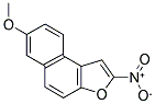 2-NITRO-7-METHOXYNAPHTHO[2,1-B]FURAN 结构式