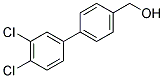 (3',4'-DICHLOROBIPHENYL-4-YL)-METHANOL 结构式