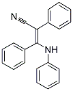 2,3-DIPHENYL-3-PHENYLAMINO-ACRYLONITRILE 结构式