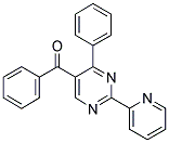 5-BENZOYL-4-PHENYL-2-(PYRIDIN-2-YL)PYRIMIDINE 结构式