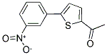 1-[5-(3-NITROPHENYL)-2-THIENYL]ETHANONE 结构式