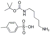 单叔丁氧羰基 1,5-二氨基戊烷甲苯磺酸盐 结构式