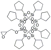 Γ-缩水甘油醚氧硅丙基倍半氧烷 结构式