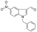 1-BENZYL-5-NITROINDOLE-3-CARBOXALDEHYDE 结构式