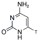 CYTOSINE, [6-3H]- 结构式