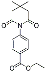 4-(4,4-DIMETHYL-2,6-DIOXO-PIPERIDIN-1-YL)-BENZOIC ACID ETHYL ESTER 结构式