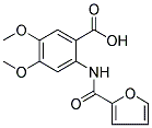 2-[(FURAN-2-CARBONYL)-AMINO]-4,5-DIMETHOXY-BENZOIC ACID 结构式