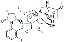 METHYLLYCACONITINE [3H] 结构式