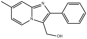 (7-Methyl-2-phenylimidazo[1,2-a]pyridin-3-yl)methanol 结构式