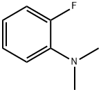 2-氟-N,N-二甲基苯胺 结构式