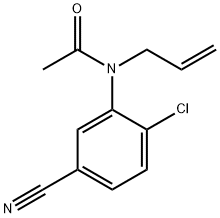 N-allyl-N-(2-chloro-5-cyanophenyl)acetamide