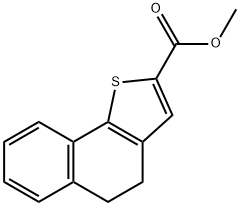METHYL 4,5-DIHYDRONAPHTHO[1,2-B]THIOPHENE-2-CARBOXYLATE 结构式