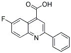 6-氟-2-苯基-喹啉-4-羧酸 结构式