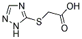 (4H-1,2,4-Triazol-3-ylthio)acetic acid 结构式