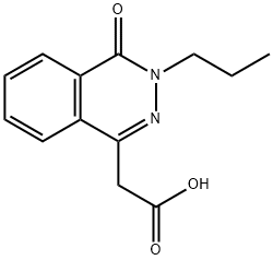 (4-OXO-3-PROPYL-3,4-DIHYDRO-PHTHALAZIN-1-YL)-ACETIC ACID 结构式