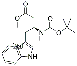 NΒ-BOC-L-Β-高色氨酸甲酯 结构式