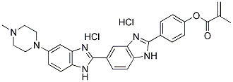 O-异丁烯酰基烟酸己可碱 结构式