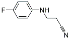 3-(4-FLUORO-PHENYLAMINO)-PROPIONITRILE 结构式