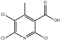 2,5,6-TRICHLORO-4-METHYLNICOTINIC ACID 结构式