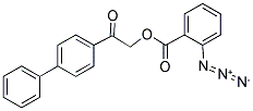 2-[1,1'-BIPHENYL]-4-YL-2-OXOETHYL 2-AZIDOBENZOATE 结构式
