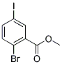 Methyl 2-bromo-5-iodobenzoate 结构式