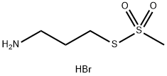 3-AMINOPROPYL METHANETHIOSULFONATE, HYDROBROMIDE 结构式