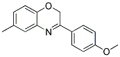 3-(4-METHOXYPHENYL)-6-METHYL-2H-1,4-BENZOXAZINE 结构式