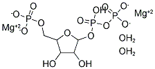 Ribose 5-phosphate 1-pyrophosphate magnesium salt 结构式