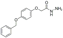 (4-Benzyloxy-phenoxy)-acetic acid hydrazide 结构式